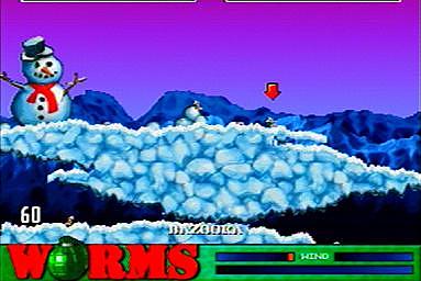 Pantallazo de Hogs of War and Worms para PlayStation