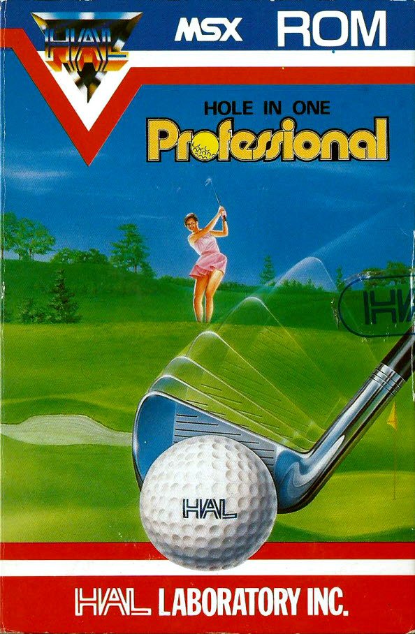 Caratula de Hole In One Professional para MSX