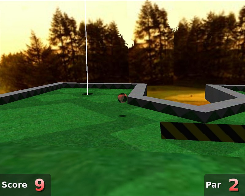 Pantallazo de Hole in One Minigolf para PC