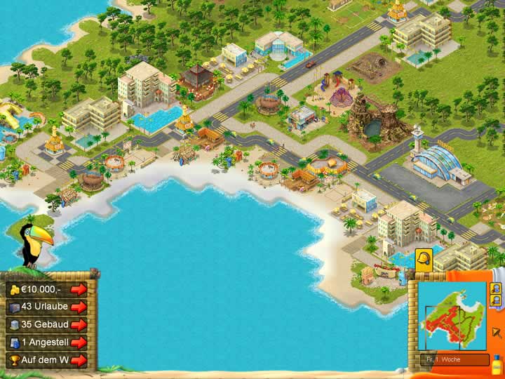 Pantallazo de Holiday World Tycoon para PC