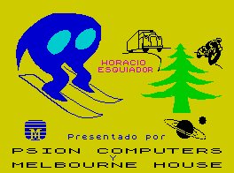 Pantallazo de Horacio Esquiador para Spectrum
