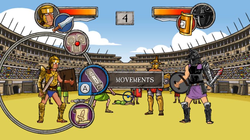 Pantallazo de Horrible Histories: Ruthless Romans para Wii