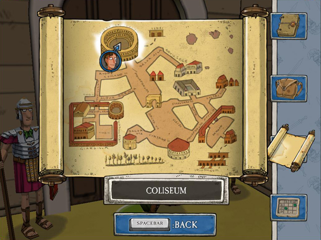 Pantallazo de Horrible Histories: Ruthless Romans para Wii