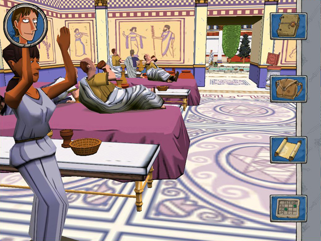 Pantallazo de Horrible Histories: Ruthless Romans para Wii