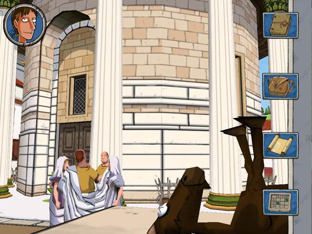 Pantallazo de Horrible Histories: Ruthless Romans para Wii