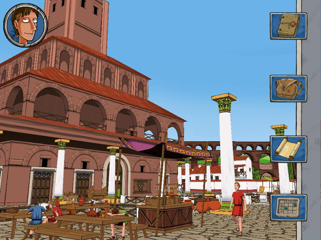 Pantallazo de Horrible Histories: Ruthless Romans para Wii