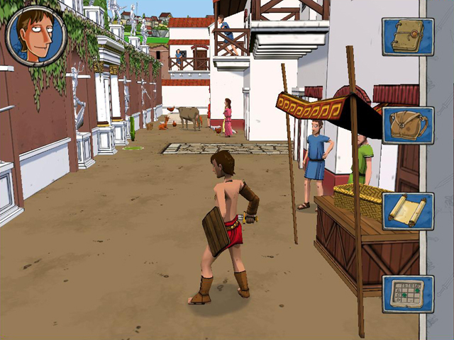 Pantallazo de Horrible Histories: Ruthless Romans para Wii