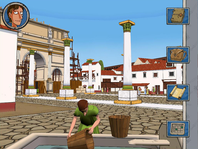 Pantallazo de Horrible Histories: Ruthless Romans para Wii