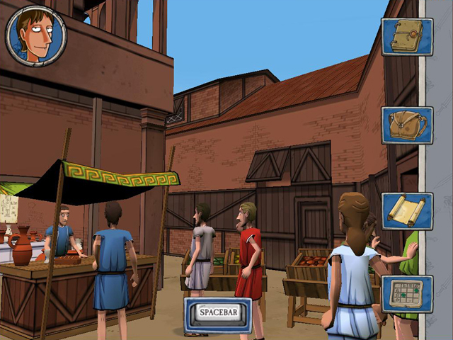 Pantallazo de Horrible Histories: Ruthless Romans para Wii