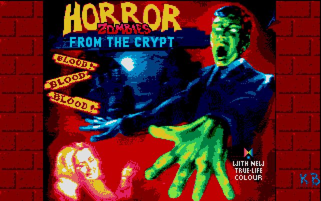Pantallazo de Horror Zombies from the Crypt para Atari ST