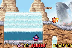 Pantallazo de Hoshi no Kirby - Yume no Izumi Deluxe (Japonés) para Game Boy Advance