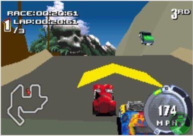 Pantallazo de Hot Wheels Stunt Track Challenge para Game Boy Advance