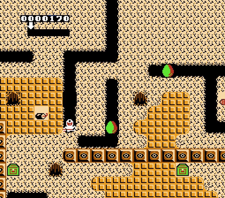 Pantallazo de Hottaman no Chitei Tanken para Nintendo (NES)