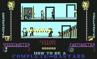 Pantallazo de How to Be a Complete Bastard para Commodore 64
