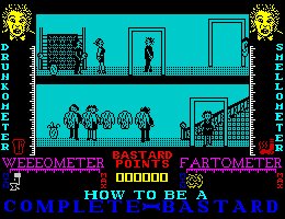 Pantallazo de How to be a Complete Bastard para Spectrum