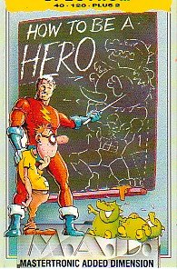 Caratula de How to be a Hero para Spectrum