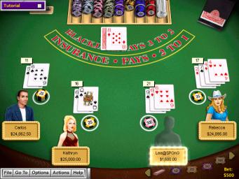 Pantallazo de Hoyle Blackjack & Craps para PC
