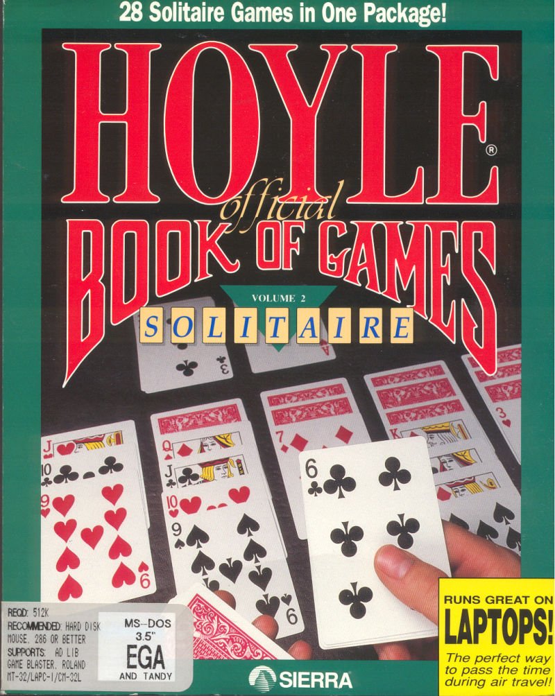 Caratula de Hoyle Official Book of Games, Volume 2 -- Solitaire para PC