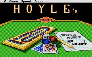 Pantallazo de Hoyle Official Book of Games Vol. 1 para Atari ST