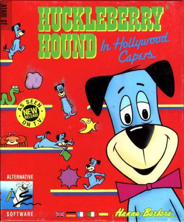 Caratula de Huckleberry Hound in Hollywood Capers para Atari ST