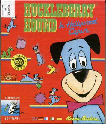 Caratula de Huckleberry Hound in Hollywood Capers para PC