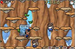 Pantallazo de Hugo: The Evil Mirror para Game Boy Advance