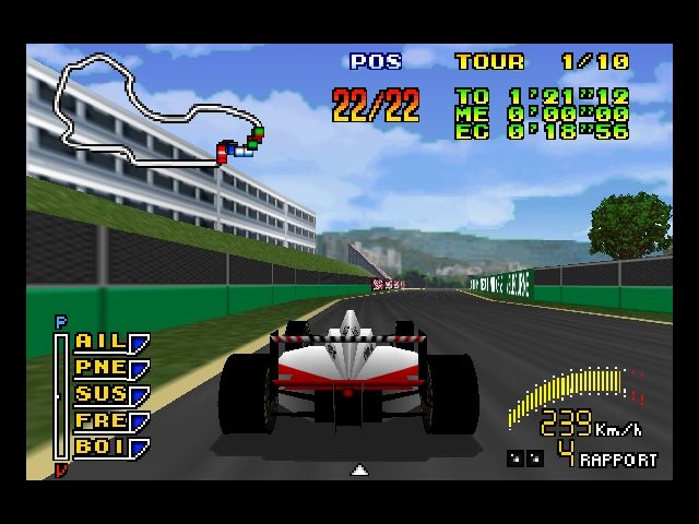 Pantallazo de Human Grand Prix: The New Generation para Nintendo 64
