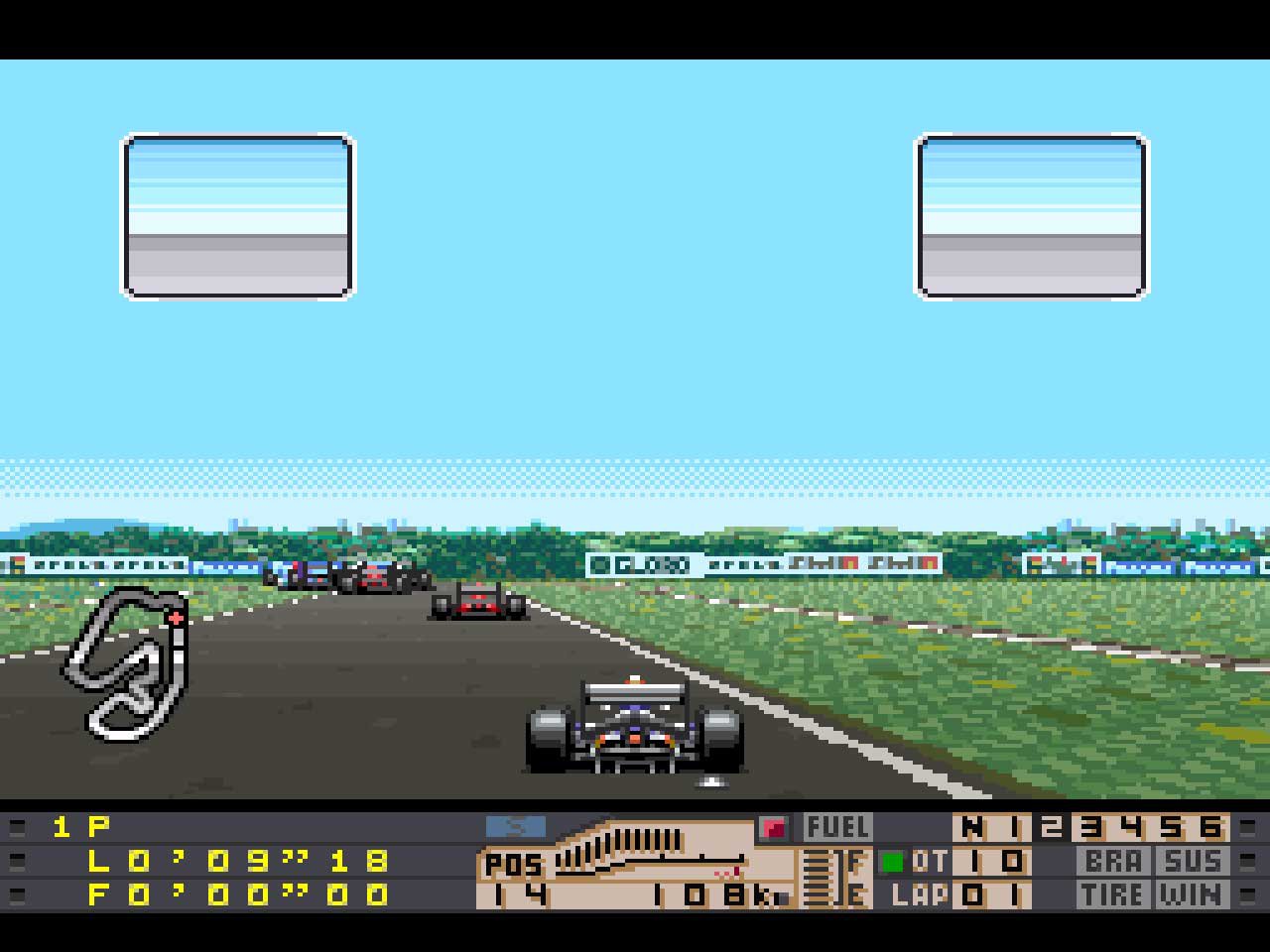 Pantallazo de Human Grand Prix 3: F-1 Triple Battle (Japonés) para Super Nintendo