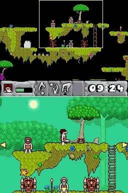 Pantallazo de Humans, The: Conoce a tus Ancestros para Nintendo DS