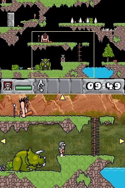 Pantallazo de Humans, The: Conoce a tus Ancestros para Nintendo DS