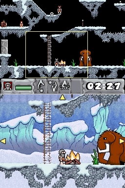 Pantallazo de Humans, The: Conoce a tus Ancestros para Nintendo DS