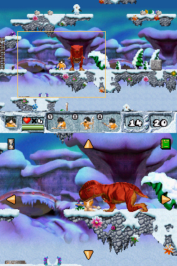 Pantallazo de Humans, The: Conoce a tus Ancestros para Nintendo DS