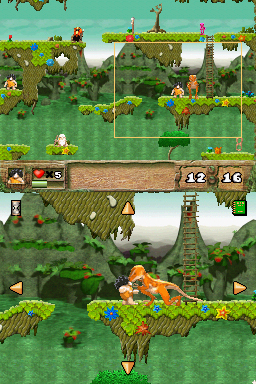 Pantallazo de Humans, The: Conoce a tus Ancestros para Nintendo DS