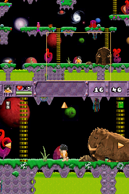 Pantallazo de Humans, The: Conoce a tus Ancestros para Nintendo DS
