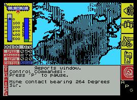 Pantallazo de Hunt for Red October, The para MSX