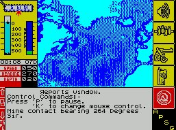 Pantallazo de Hunt for Red October, The para Spectrum