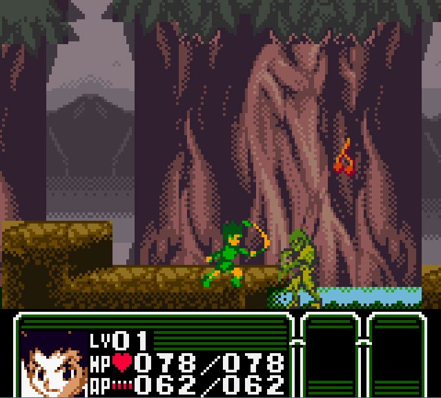 Pantallazo de Hunter X Hunter: Kindan no Hihou para Game Boy Color