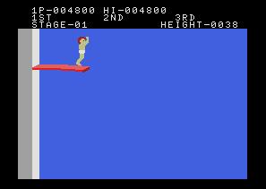 Pantallazo de Hyper Sports 1 para MSX