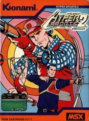 Caratula de Hyper Sports 2 para MSX