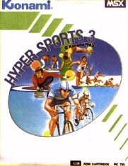Caratula de Hyper Sports 3 para MSX