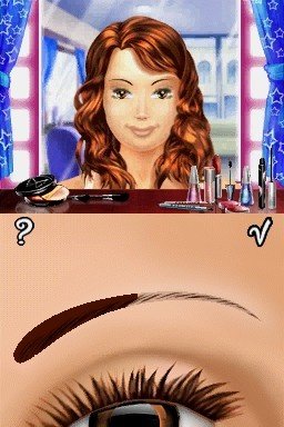 Pantallazo de I Love Beauty: Hollywood Makeover para Nintendo DS