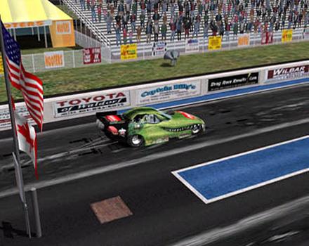 Pantallazo de IHRA Professional Drag Racing 2005 para PlayStation 2