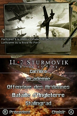 Pantallazo de IL-2 Sturmovik: Birds Of Prey para Nintendo DS