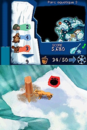 Pantallazo de Ice Age 2: The Meltdown para Nintendo DS