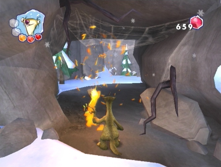 Pantallazo de Ice Age 3: El Origen De Los Dinosaurios para Wii
