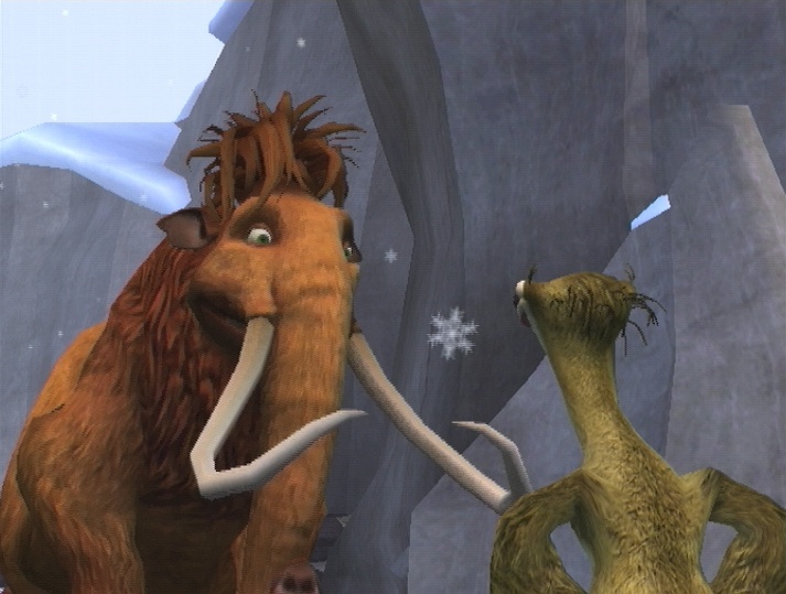 Pantallazo de Ice Age 3: El Origen De Los Dinosaurios para Wii