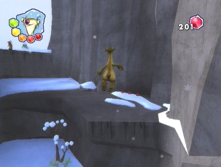 Pantallazo de Ice Age 3: El Origen De Los Dinosaurios para Wii