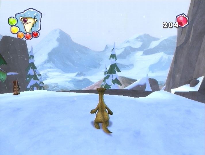 Pantallazo de Ice Age 3: El Origen De Los Dinosaurios para Wii