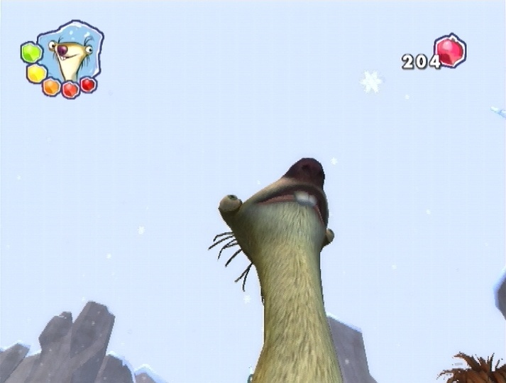 Pantallazo de Ice Age 3: El Origen De Los Dinosaurios para Wii