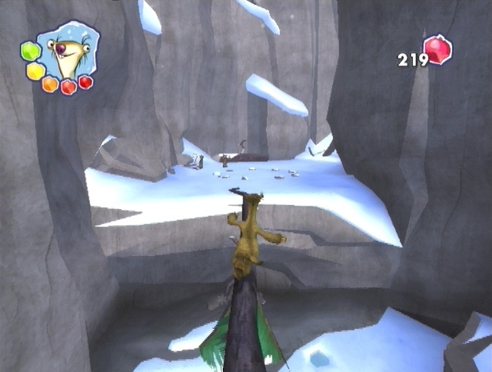 Pantallazo de Ice Age 3: El Origen De Los Dinosaurios para Wii